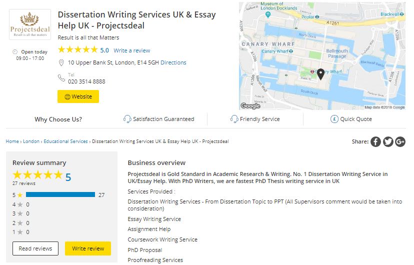 Dissertation writing co uk review